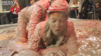 Muddy Wrestling: Sloppy Stewardess Showdown Screencap 30 on sinx.preview.netperv.com