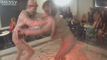 Muddy Wrestling: Sloppy Stewardess Showdown Screencap 38 on sinx.preview.netperv.com