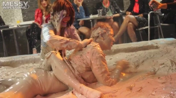 Muddy Wrestling: Sloppy Stewardess Showdown Screencap 43 on sinx.preview.netperv.com