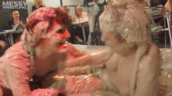 Muddy Wrestling: Sloppy Stewardess Showdown Screencap 58 on sinx.preview.netperv.com