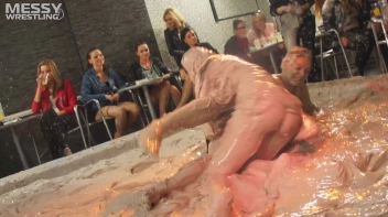 Muddy Wrestling: Sloppy Stewardess Showdown Screencap 59 on sinx.preview.netperv.com