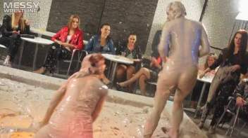 Muddy Wrestling: Sloppy Stewardess Showdown Screencap 80 on sinx.preview.netperv.com