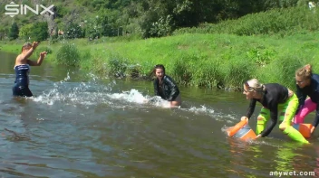 Fun Fueled Water Fight Heads To The River Screencap 22 on sinx.preview.netperv.com