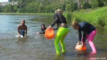 Fun Fueled Water Fight Heads To The River Screencap 25 on sinx.preview.netperv.com