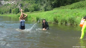 Fun Fueled Water Fight Heads To The River Screencap 27 on sinx.preview.netperv.com