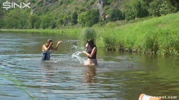 Fun Fueled Water Fight Heads To The River Screencap 34 on sinx.preview.netperv.com