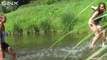 Fun Fueled Water Fight Heads To The River Screencap 37 on sinx.preview.netperv.com