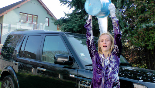 Latest deal - Wet & Messy Car Washing For Playful Blonde