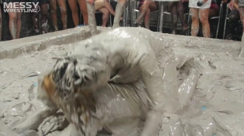 Messy Wrestling:  Mad Mud Bitches Rock The Ring Like Animals In Heat! Screencap 10 on sinx.preview.netperv.com