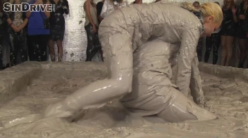 Muddy Wrestling: Sharka Blue vs. Tanya Screencap 9 on sinx.preview.netperv.com