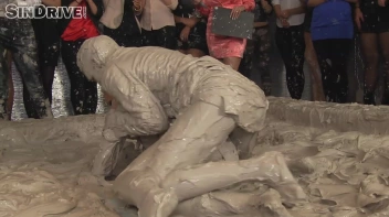 Muddy Wrestling: Sharka Blue vs. Tanya Screencap 18 on sinx.preview.netperv.com