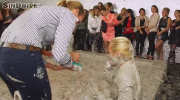 Muddy Wrestling: Sharka Blue vs. Tanya Screencap 22 on sinx.preview.netperv.com