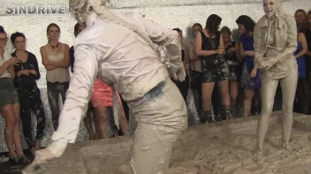 Muddy Wrestling: Sharka Blue vs. Tanya Screencap 35 on sinx.preview.netperv.com