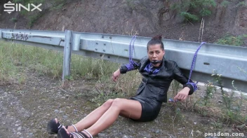 Brunette Babe Left Ballgagged And Covered In Piss Screencap 1 on sinx.preview.netperv.com