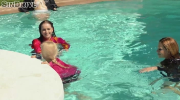 The Wet Side Of Life - Assistants Got To Serve & Bosses Need To Push. A Wet & Wild Lesbo Orgy. Delicious Vicious! Screencap 100 on sinx.preview.netperv.com