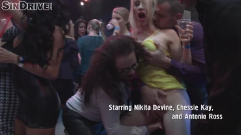 Backstage Brawl: Sloppy Swapping Blowjob Banging - Nikita Devine & Chessie Kay's Freaky Face-Fuck Frenzy Screencap 3 on sinx.preview.netperv.com