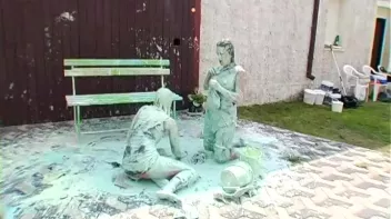 Sloppy Goo Catfight Screencap 57 on sinx.preview.netperv.com