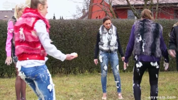 Clothed Food Fight Gets Out Of Control - Cam 2 Screencap 64 on sinx.preview.netperv.com