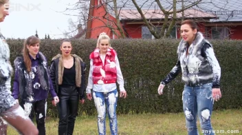 Clothed Food Fight Gets Out Of Control - Cam 2 Screencap 74 on sinx.preview.netperv.com