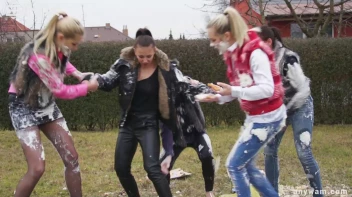 Clothed Food Fight Gets Out Of Control - Cam 2 Screencap 79 on sinx.preview.netperv.com