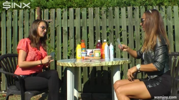 Girls Get Messy in Outdoor WAM Games! Screencap 2 on sinx.preview.netperv.com