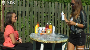 Girls Get Messy in Outdoor WAM Games! Screencap 3 on sinx.preview.netperv.com