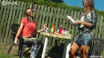 Girls Get Messy in Outdoor WAM Games! Screencap 53 on sinx.preview.netperv.com
