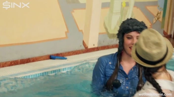 Sexy European Girls Swim In Clothes Screencap 17 on sinx.preview.netperv.com