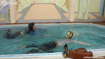 Sexy European Girls Swim In Clothes Screencap 21 on sinx.preview.netperv.com