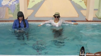 Sexy European Girls Swim In Clothes Screencap 28 on sinx.preview.netperv.com