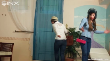 Sexy European Girls Swim In Clothes Screencap 3 on sinx.preview.netperv.com