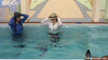 Sexy European Girls Swim In Clothes Screencap 32 on sinx.preview.netperv.com