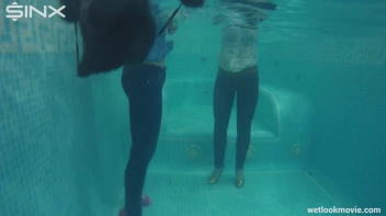 Sexy European Girls Swim In Clothes Screencap 10 on sinx.preview.netperv.com