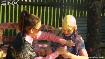 Messy Catfight Turns Topless Screencap 29 on sinx.preview.netperv.com