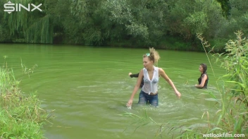 Cute Bitches Brawl In The Water - Cam 2 Screencap 55 on sinx.preview.netperv.com