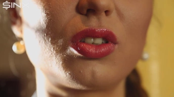 Beautiful Brunette Smiles While Enjoying A Cigarette Screencap 16 on sinx.preview.netperv.com