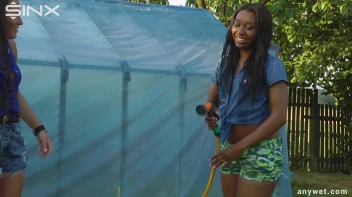 Best Friends Water Fight When Gardening Screencap 28 on sinx.preview.netperv.com