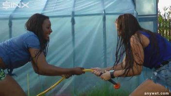 Best Friends Water Fight When Gardening Screencap 33 on sinx.preview.netperv.com
