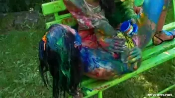 Extreme Finger Painting Goes Eurobabe Brawl Screencap 59 on sinx.preview.netperv.com