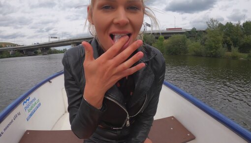 Latest deal - blowjob on a motorboat