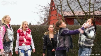 Clothed Food Fight Gets Out Of Control - Cam 2 Screencap 75 on sinx.preview.netperv.com