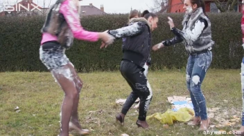 Clothed Food Fight Gets Out Of Control - Cam 2 Screencap 80 on sinx.preview.netperv.com