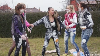 Clothed Food Fight Gets Out Of Control - Cam 2 Screencap 85 on sinx.preview.netperv.com