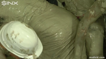 Blonde boss girl gets covered in gooey plaster Screencap 51 on sinx.preview.netperv.com