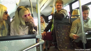 Latex Wearing Lesbian Sluts Get Crazy On The Bus Screencap 28 on sinx.preview.netperv.com