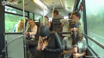 Latex Wearing Lesbian Sluts Get Crazy On The Bus Screencap 60 on sinx.preview.netperv.com