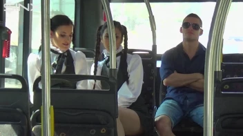 Naughty Schoolgirls Finger Each Other On The Bus Screencap 3 on sinx.preview.netperv.com