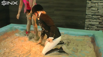 Bitchy Rider Gets Covered In Mud During Wrestling Screencap 28 on sinx.preview.netperv.com