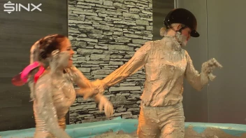 Bitchy Rider Gets Covered In Mud During Wrestling Screencap 58 on sinx.preview.netperv.com