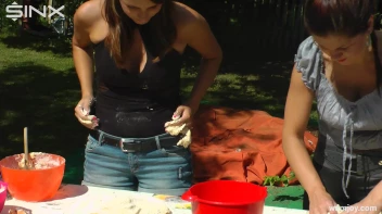 Brunette Hotties Compete In Messy Food Fight Screencap 26 on sinx.preview.netperv.com
